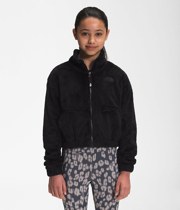 The North Face Jacket Osolita Full Zip Black - Girls - Thailand TMOVH-6254